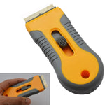 Lama per la rimozione del vetro architettonico del rasoio con manico in plastica da 3 pezzi, Plastic Handle Razor