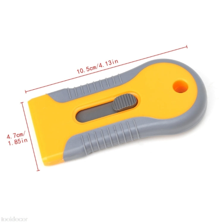 Lama per la rimozione del vetro architettonico del rasoio con manico in plastica da 3 pezzi, Plastic Handle Razor