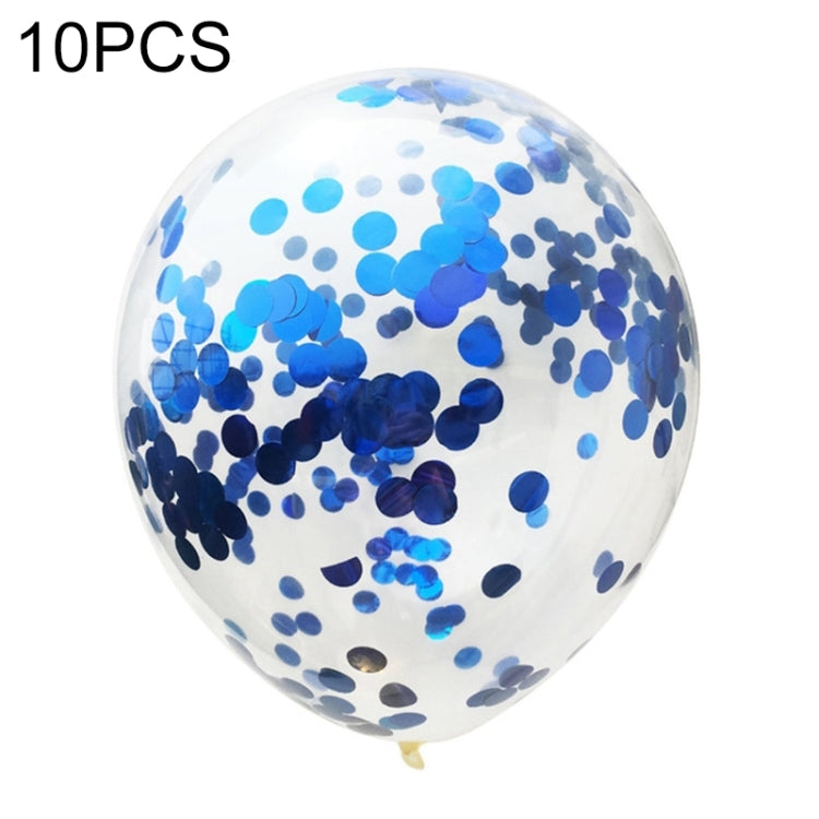 Palloncini di coriandoli da 10 pezzi da 12 pollici Decorazione di nozze Palloncino in lattice per feste di buon compleanno
