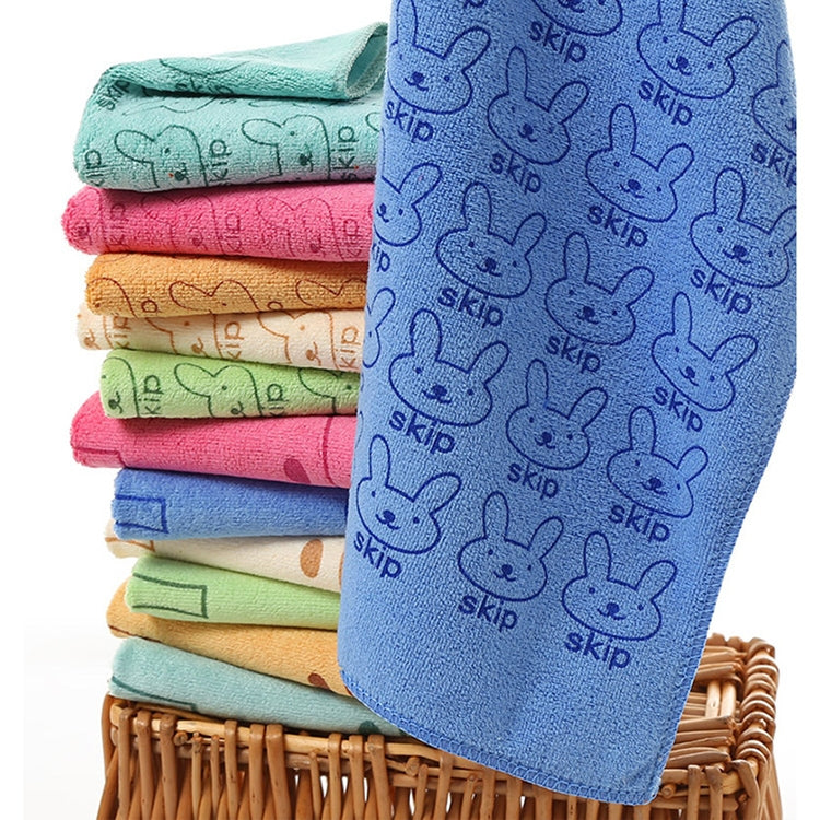 25*50 cm Cute Baby Kid Asciugamano Viso In Microfibra Assorbente Asciugatura Bagno Telo Mare Panno Per Il Viso Costumi Da Bagno Asciugamano Bambino In Cotone Asciugamano Per Bambini, 25x50cm