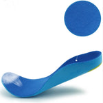 Solette ortopediche da otto piedi per piedi piatti traspiranti per bambini in PU, 19-22（14.8cm）, 23-26(16.6cm), 27-29（18.7cm）, 30-32(20.6cm), 33-35(22.6cm）, 36-39（25.1cm）