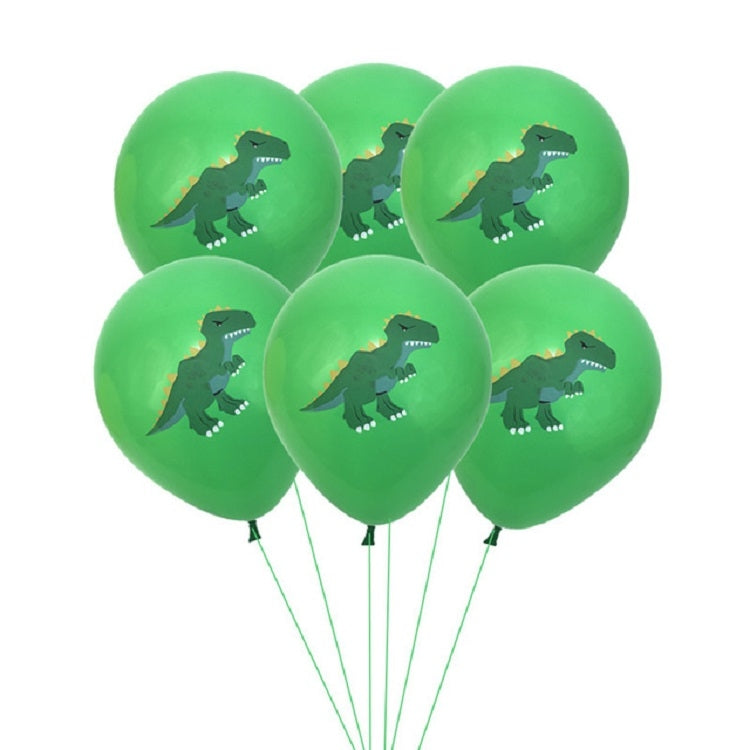 Set per feste a tema dinosauro Lettera di compleanno Tirare bandiera Pellicola in alluminio Paillettes Dinosauro Palloncino Decorazione per compleanno per bambini, Dinosaur Theme Party Set