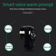 Mini auricolari Bluetooth sportivi con microfono