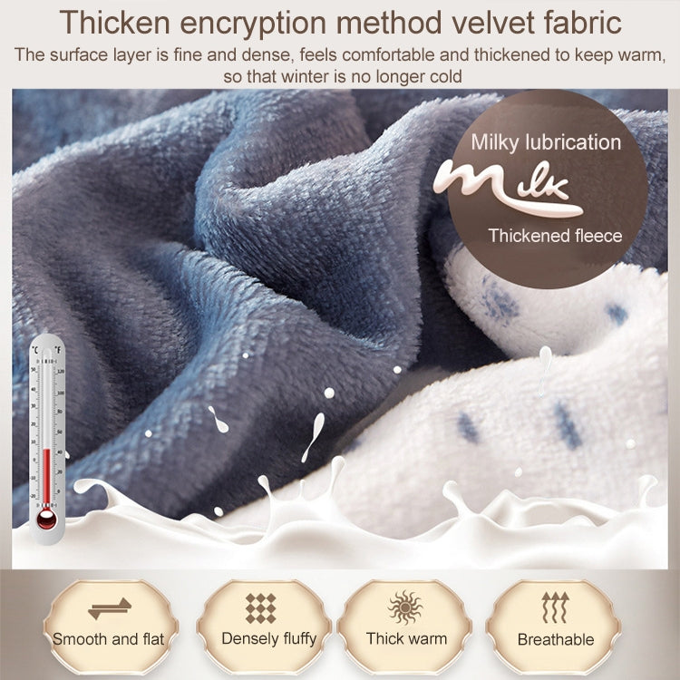 Coperta per divano invernale Coperta per pisolino da ufficio in pile di cashmere doppio spessore, 1x1.6m, 1.2x2m, 1.5x2m, 1.8x2m, 2x2.3m