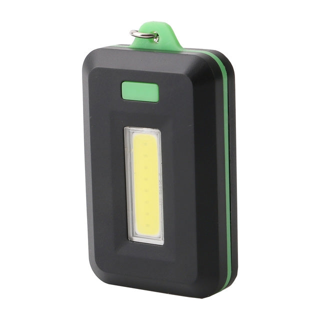 Mini torcia LED 3W portachiavi con 3 modalità luce