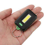Mini torcia LED 3W portachiavi con 3 modalità luce