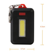 Mini torcia LED 3W portachiavi con 3 modalità luce
