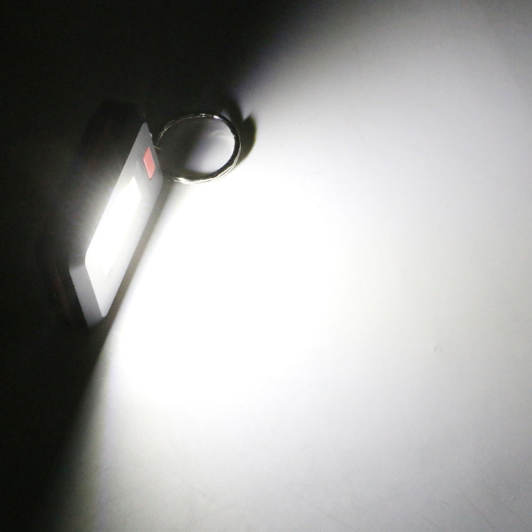 Mini torcia LED 3W portachiavi con 3 modalità luce