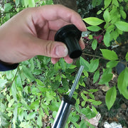 2 pezzi Tappo antiforatura Tappo per barra di supporto per alpenstock Custodia protettiva Casco in plastica anti-scoppio per palo della tenda