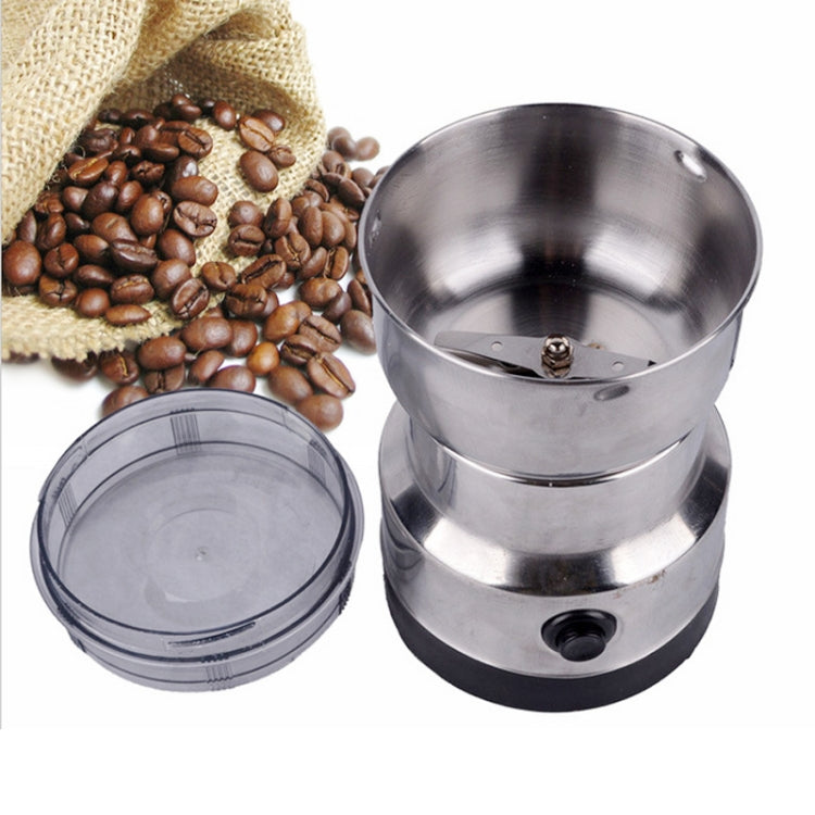 Macinacaffè elettrico multifunzionale con spina europea per erbe/spezie/noci/cereali/macinazione di chicchi di caffè, Coffee Grinder, EU Plug