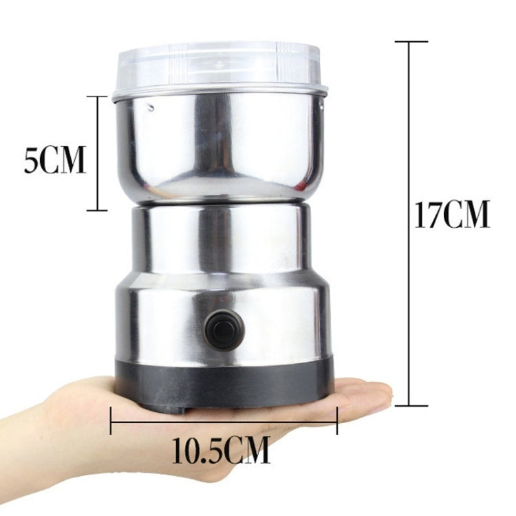 Macinacaffè elettrico multifunzionale con spina europea per erbe/spezie/noci/cereali/macinazione di chicchi di caffè, Coffee Grinder, EU Plug