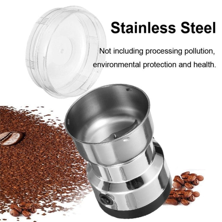 Macinacaffè elettrico multifunzionale con spina europea per erbe/spezie/noci/cereali/macinazione di chicchi di caffè, Coffee Grinder, EU Plug