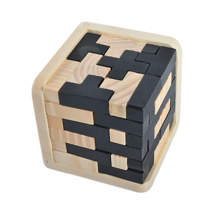 Puzzle 3D creativo Luban Giocattoli di legno ad incastro, Luban Interlocking