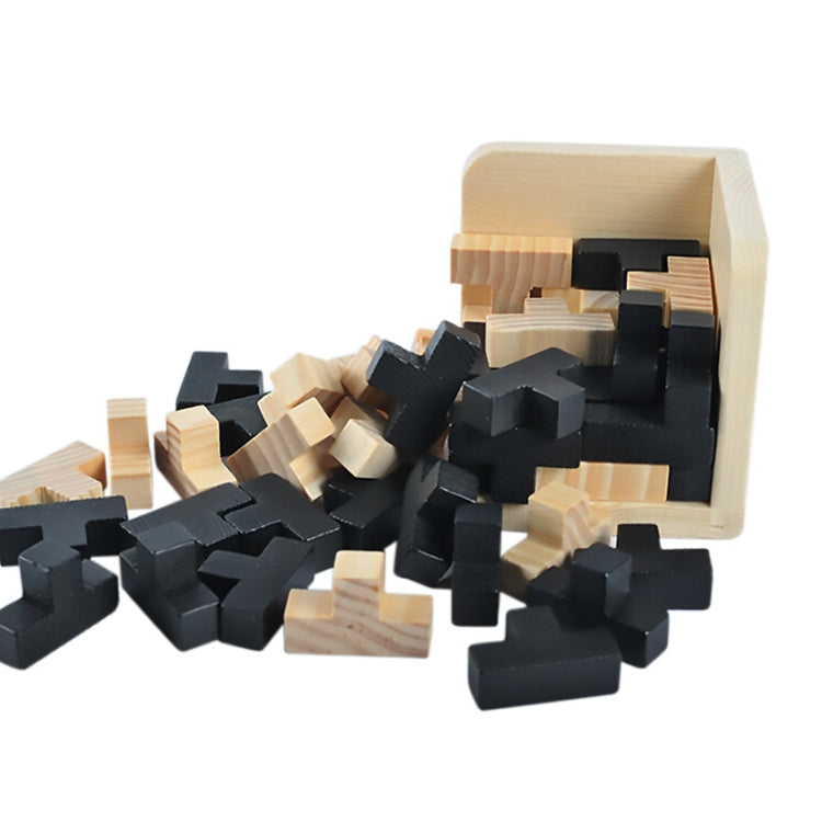 Puzzle 3D creativo Luban Giocattoli di legno ad incastro, Luban Interlocking