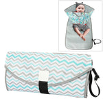 Fasciatoio per pannolini per bambini Cuscino per allattamento impermeabile pieghevole portatile, One size