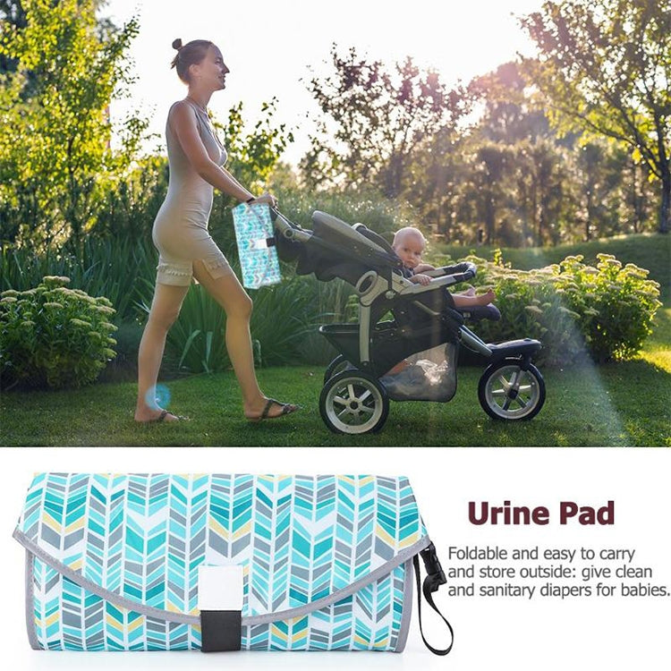 Fasciatoio per pannolini per bambini Cuscino per allattamento impermeabile pieghevole portatile, One size