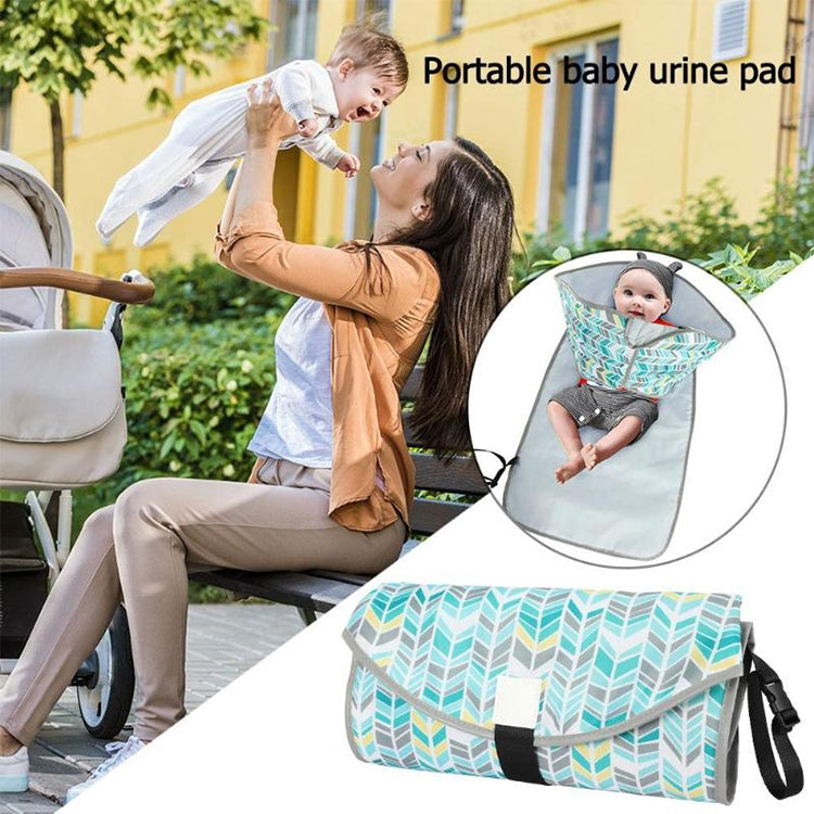 Fasciatoio per pannolini per bambini Cuscino per allattamento impermeabile pieghevole portatile, One size