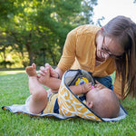 Fasciatoio per pannolini per bambini Cuscino per allattamento impermeabile pieghevole portatile, One size