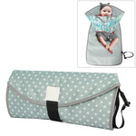 Fasciatoio per pannolini per bambini Cuscino per allattamento impermeabile pieghevole portatile, One size