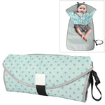 Fasciatoio per pannolini per bambini Cuscino per allattamento impermeabile pieghevole portatile, One size