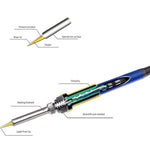 Testa saldatore elettrico BAKU BK-452 per riparazioni