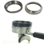 Macchina da caffè Raccoglitrice di polvere Anello per polvere Anello quantitativo per polvere anti-volante Espresso 58 mm senza accessori magnetici per macchina, 58mm