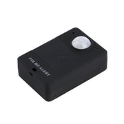Mini sensore di allarme PIR Sensore di allarme GSM a infrarossi wireless Rilevatore di movimento Rilevatore di movimento Sistema antifurto domestico, spina europea, Infrared GSM Alarm