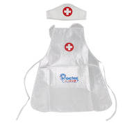 3 set bambini fanno finta di giocare a un giocattolo di abbigliamento per prestazioni in costume da infermiera, 3 Sets Play Doctor Nurse Costume