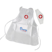 3 set bambini fanno finta di giocare a un giocattolo di abbigliamento per prestazioni in costume da infermiera, 3 Sets Play Doctor Nurse Costume