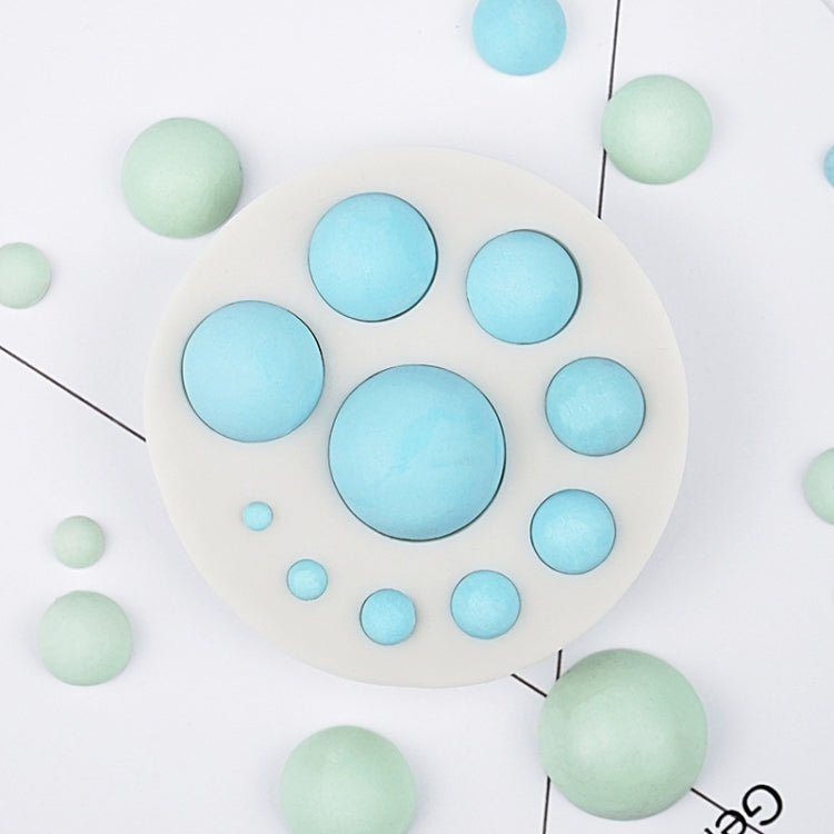 Stampo rotondo per torta fondente in silicone Strumento per la decorazione di cottura fai-da-te, Round Silicone(Grey), Round Silicone(Pink)
