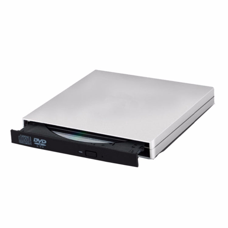 USB 2.0 Portatile Ultra Sottile Esterno Slot-in DVD-RW CD-RW CD Lettore DVD ROM Drive Writer Rewriter Burner per PC