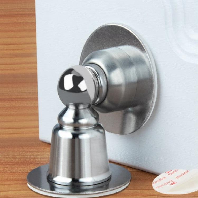 Fermaporta magnetico in acciaio inox senza punzonatura