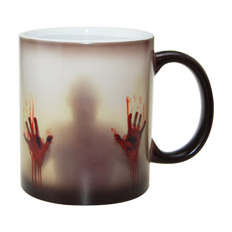 Tazza da caffè in ceramica sensibile al calore che cambia colore con The Walking Dead Mug, 301-400ml