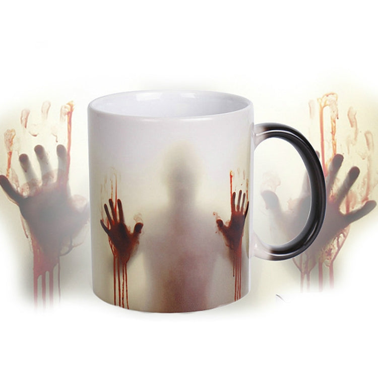 Tazza da caffè in ceramica sensibile al calore che cambia colore con The Walking Dead Mug, 301-400ml