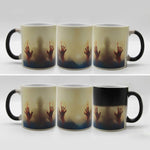 Tazza da caffè in ceramica sensibile al calore che cambia colore con The Walking Dead Mug, 301-400ml