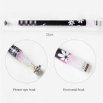3 pezzi penna magnetica gel per occhi di gatto penna magnetica a doppia testa prugna branding fiore penna magnetica per unghie magnete per occhi di gatto nuovo strumento