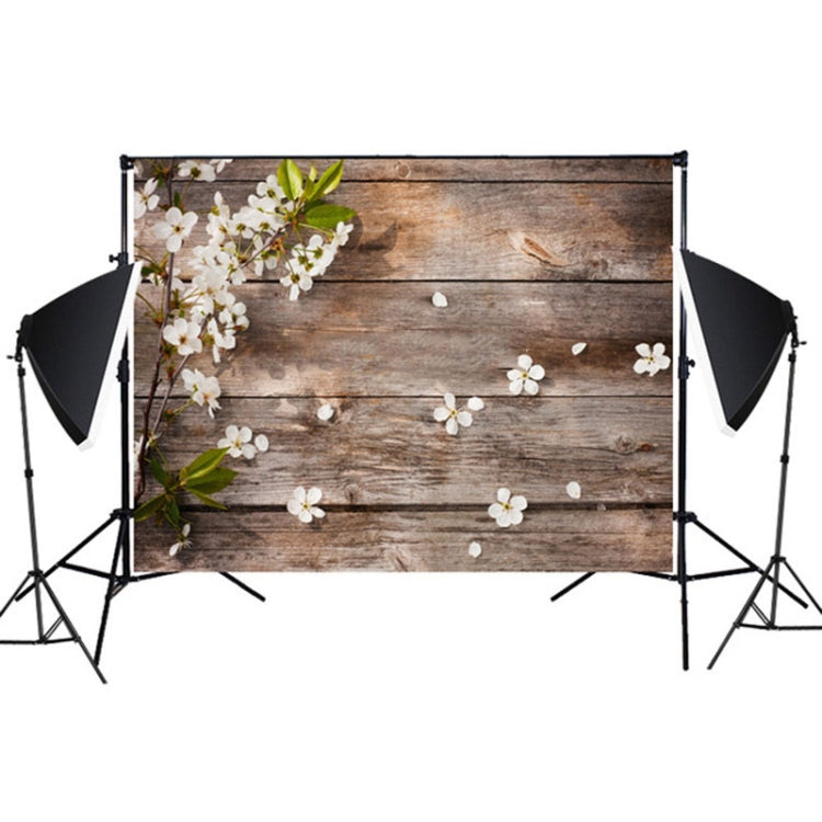 Panno di sfondo per fotografia fotografica 3D gourmet con venature del legno imitazione 1,25 x 0,8 m