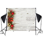 Panno di sfondo per fotografia fotografica 3D gourmet con venature del legno imitazione 1,25 x 0,8 m