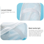 3 PCS Borsa per biancheria in nylon Lavaggio scarpe Scarpe da tennis Sneaker sportiva Scarpe da tennis Borsa per lavaggio in rete, Mesh Washing Bag