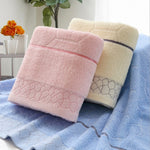 Asciugamano da bagno jacquard spesso per adulti, dimensioni: 70 x 140 cm