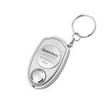 Portachiavi con assassino elettronico di zanzare ad ultrasuoni, repellente magnetico per topi, mini portachiavi portatile da esterno, Mosquitoes Killer Key Ring