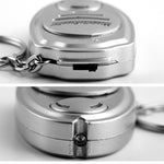 Portachiavi con assassino elettronico di zanzare ad ultrasuoni, repellente magnetico per topi, mini portachiavi portatile da esterno, Mosquitoes Killer Key Ring