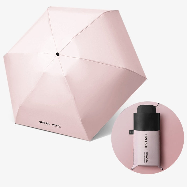 Mini ombrello portatile da pioggia da donna antivento durevole 5 ombrelloni pieghevoli