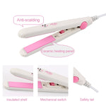 Mini strumenti professionali per capelli liscianti piastre da viaggio ondulate