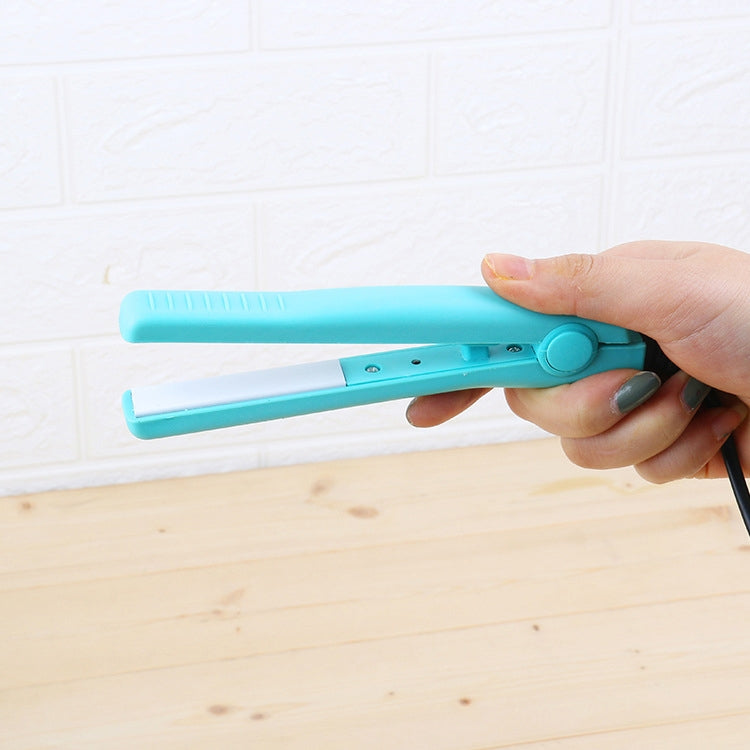 Mini piastra per capelli, piastre in ceramica e tormalina, bigodino