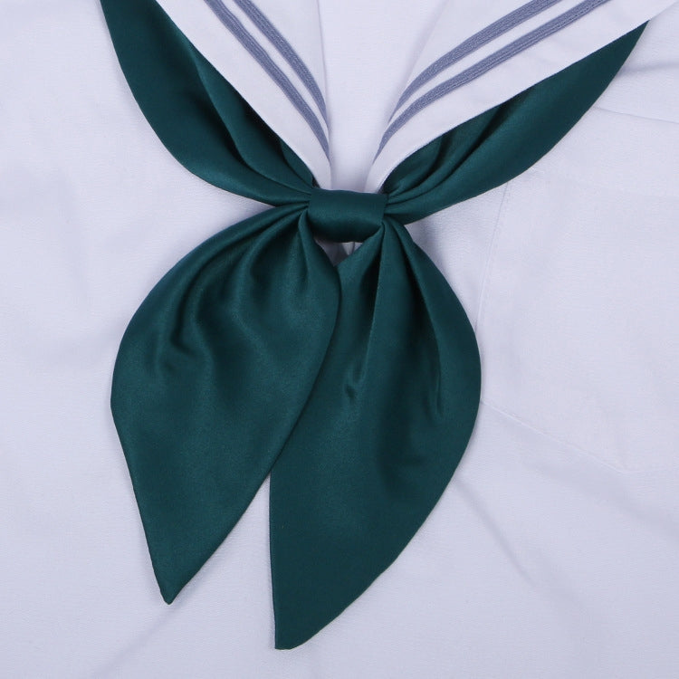 Papillon professionale da donna con nodo pesce rosso in seta poliestere, Claret, Milky, Dark Green, Navy, Aqua Blue, Water Pink, Yellow, Khaki, Blue, Brown, Gray, Dark Red, Purple, White, Pink