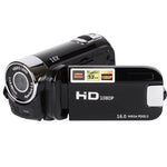 Videocamera DV HD con zoom digitale 16X e 16 MP