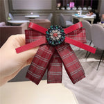 Accessori per camicia con spilla con fiocco e fiocco di diamanti da donna con papillon scozzese fresco