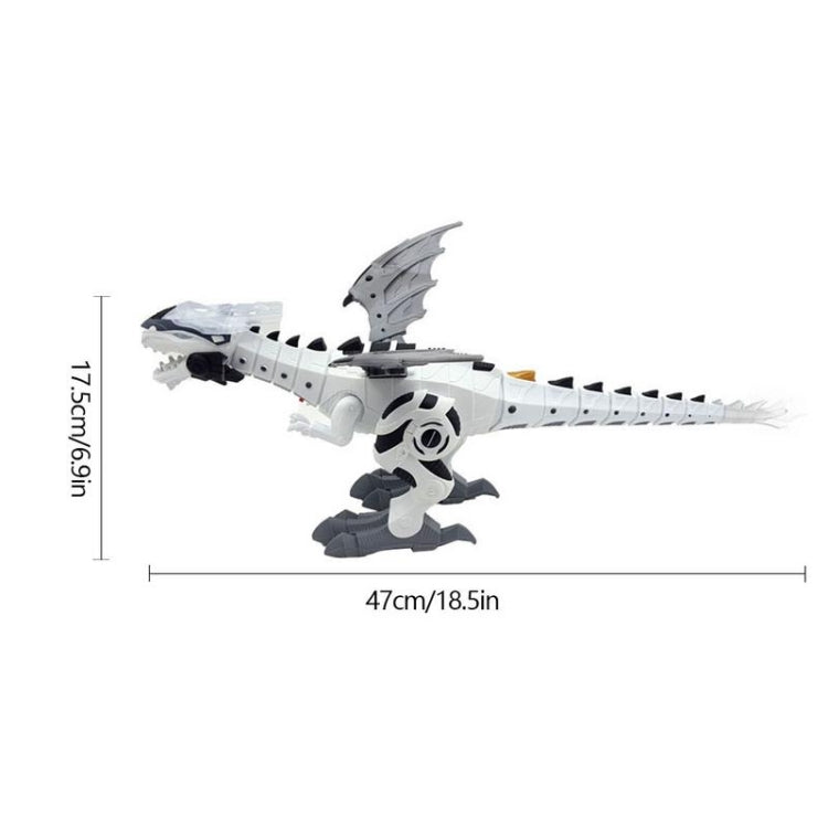Giocattoli meccanici Spray bianco Dinosauro elettrico Pterosauro meccanico Dinosaur World Toy Modello di dinosauro Regali per bambini, Electric Dinosaur Toys