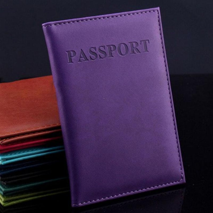 Custodia per passaporto da viaggio in pelle artificiale